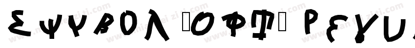 Symbol (OFT) Regular字体转换